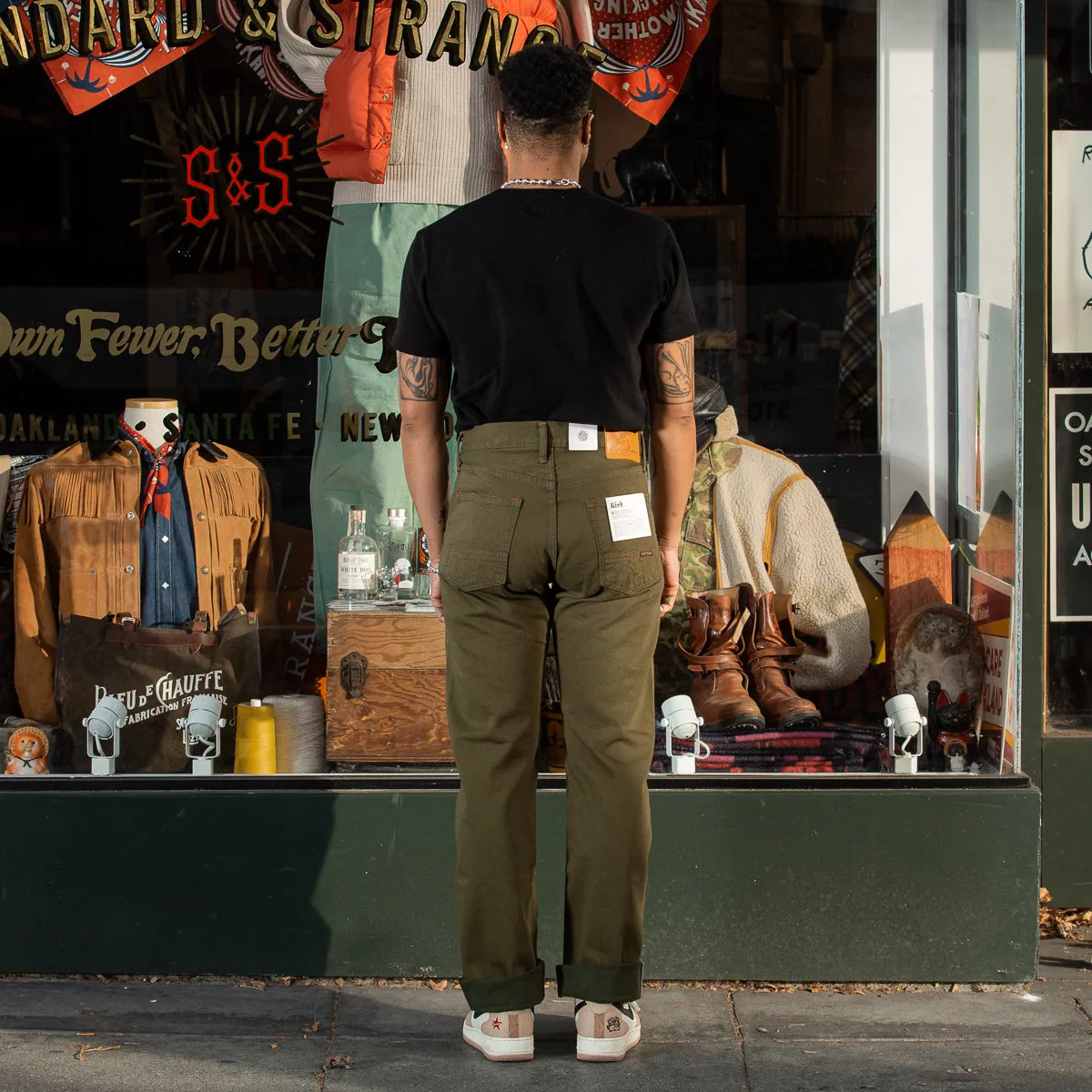 Kirk Straight Fit - Pineville Selvedge Rinsed