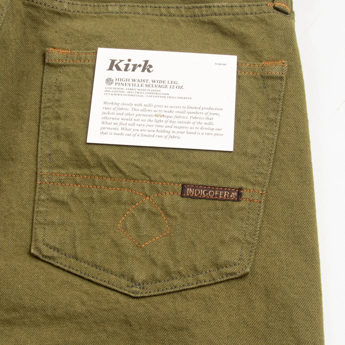 Kirk Straight Fit - Pineville Selvedge Rinsed