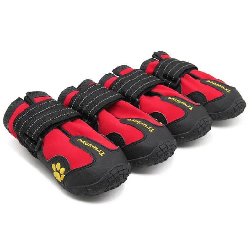 Large, medium and small dogs waterproof outdoor dog rain boots