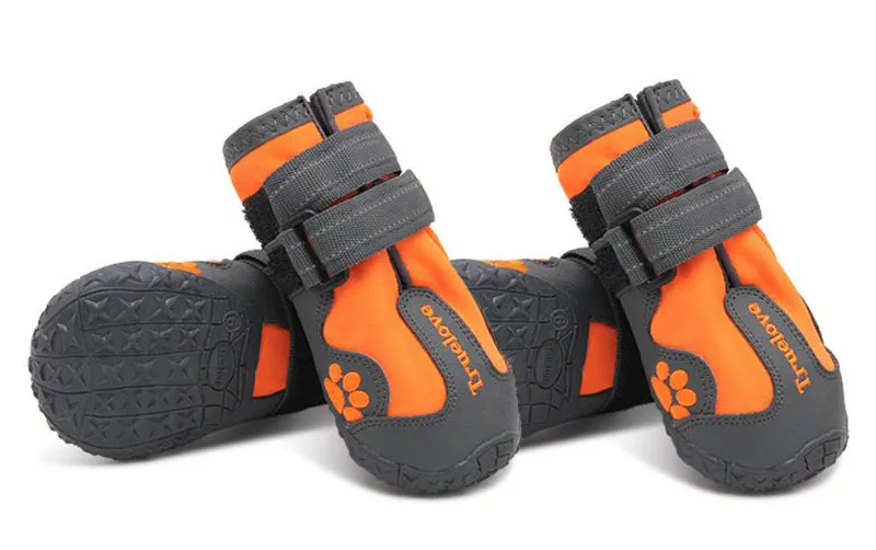 Large, medium and small dogs waterproof outdoor dog rain boots