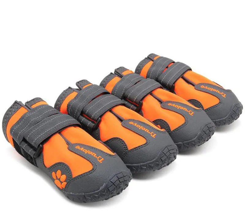 Large, medium and small dogs waterproof outdoor dog rain boots