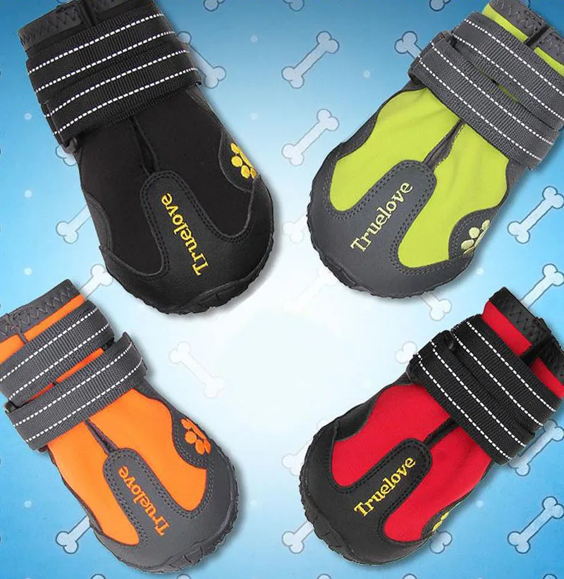Large, medium and small dogs waterproof outdoor dog rain boots