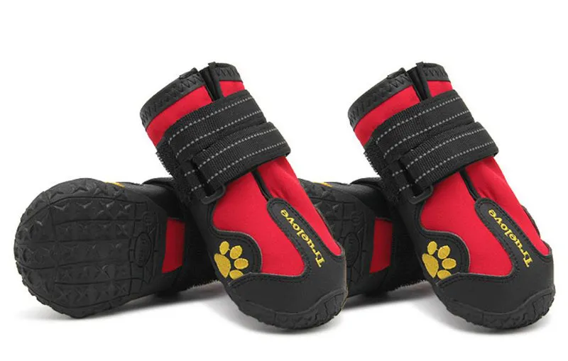Large, medium and small dogs waterproof outdoor dog rain boots