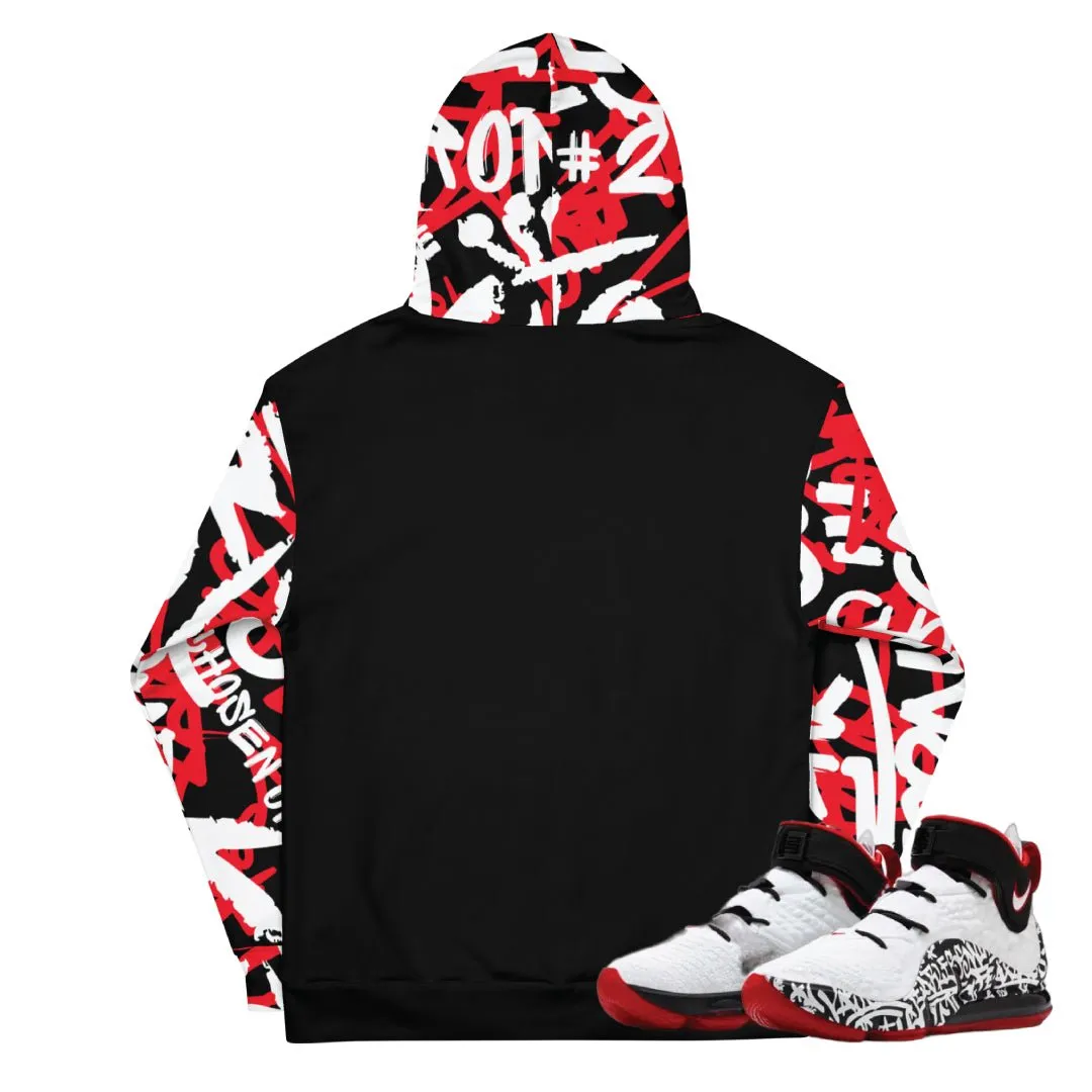LEBRON 4 GRAFFITI TATTOO HOODIE