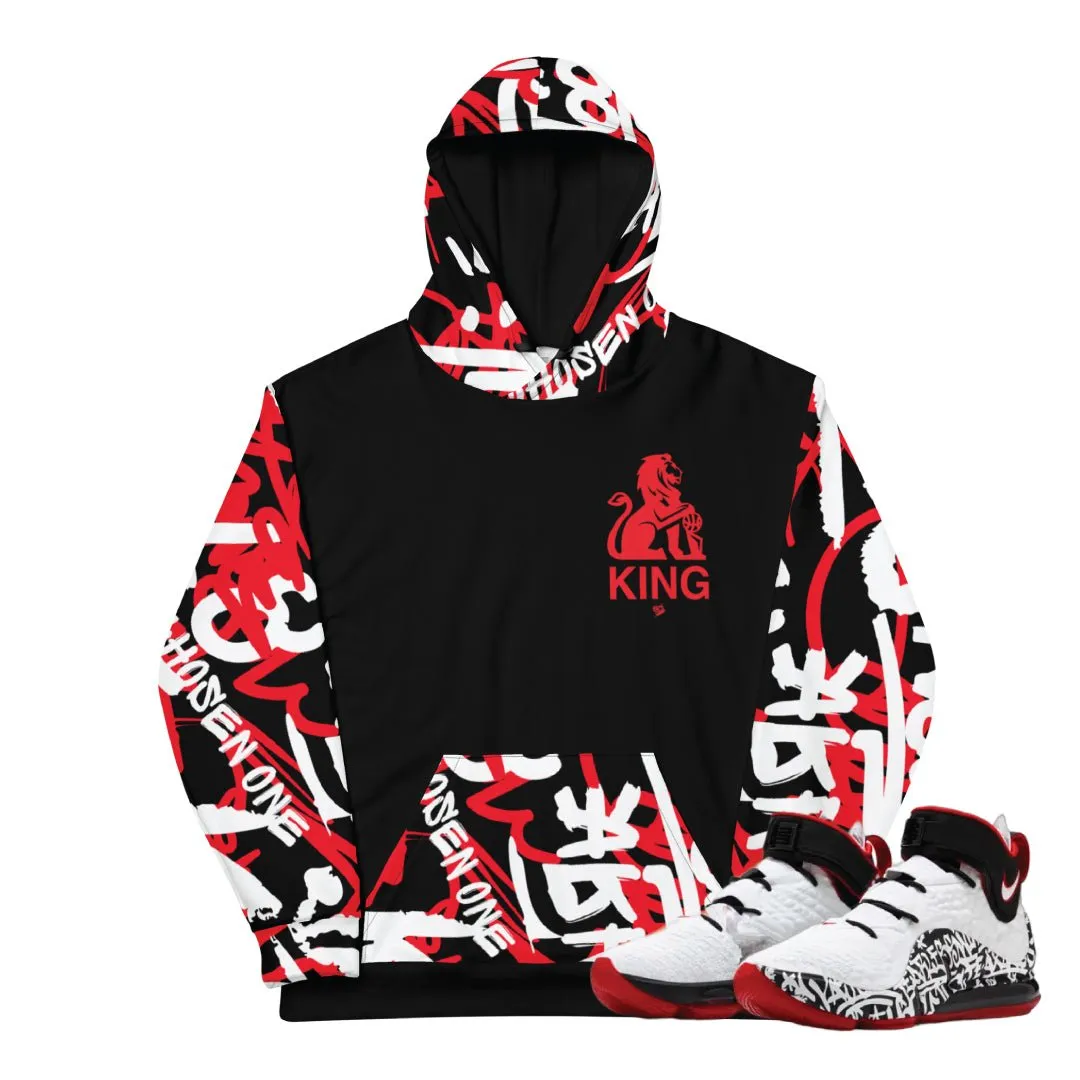 LEBRON 4 GRAFFITI TATTOO HOODIE