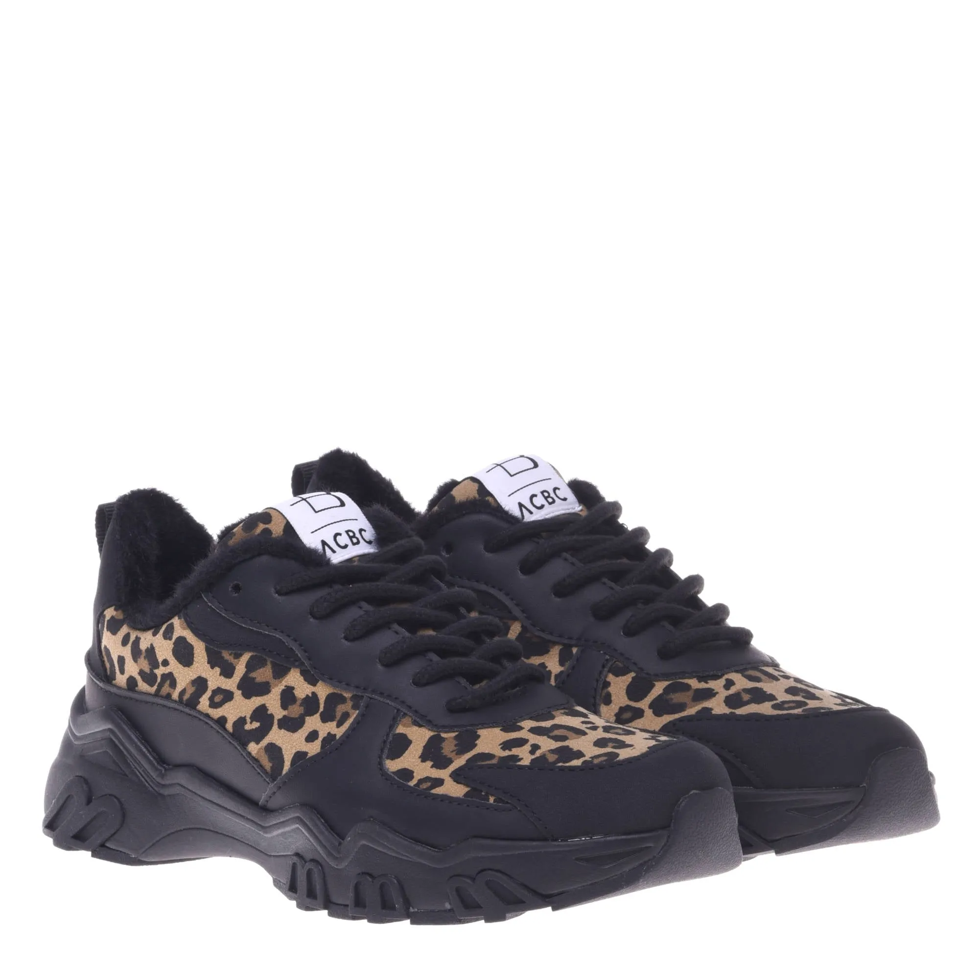 Leopard-Print Trainers