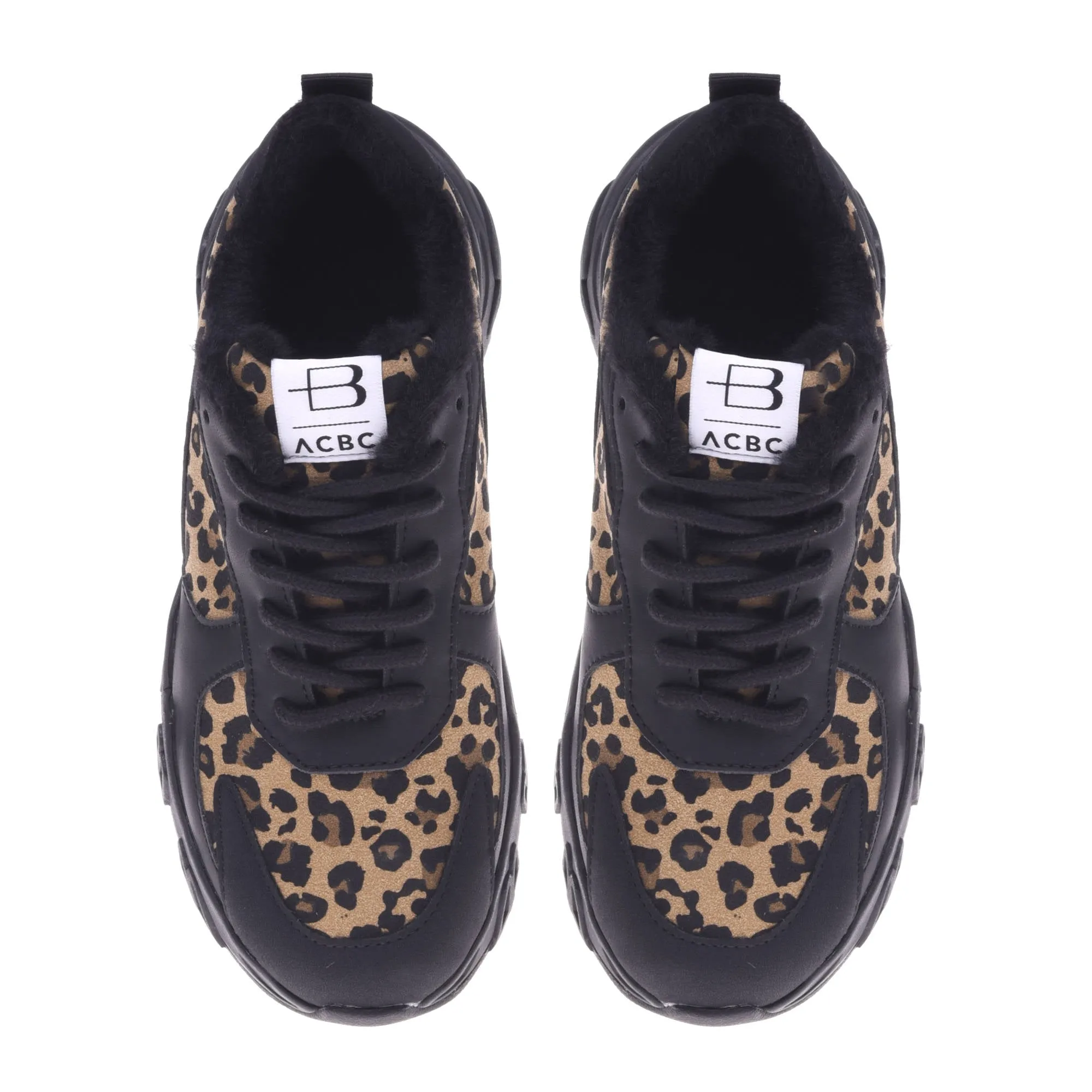 Leopard-Print Trainers