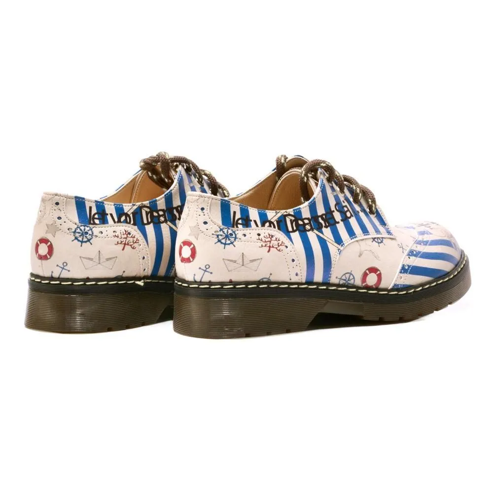 Let Your Dreams Set Sail Oxford Shoes MAX201