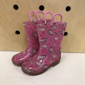 Light Up Unicorn Rain Boots