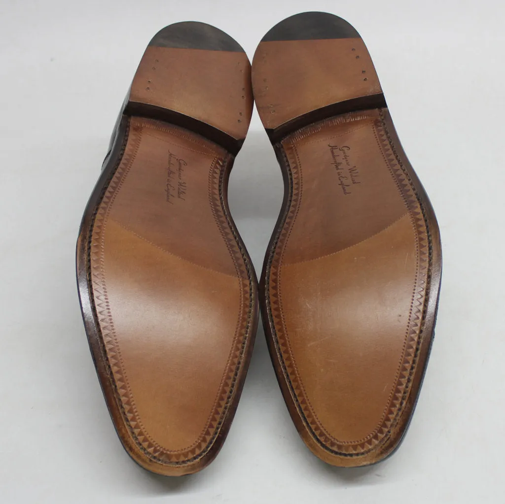 Loake Mens Shoes Aldwych Casual Smart Low-Profile Lace-Up Toe-Cap Leather - UK 7