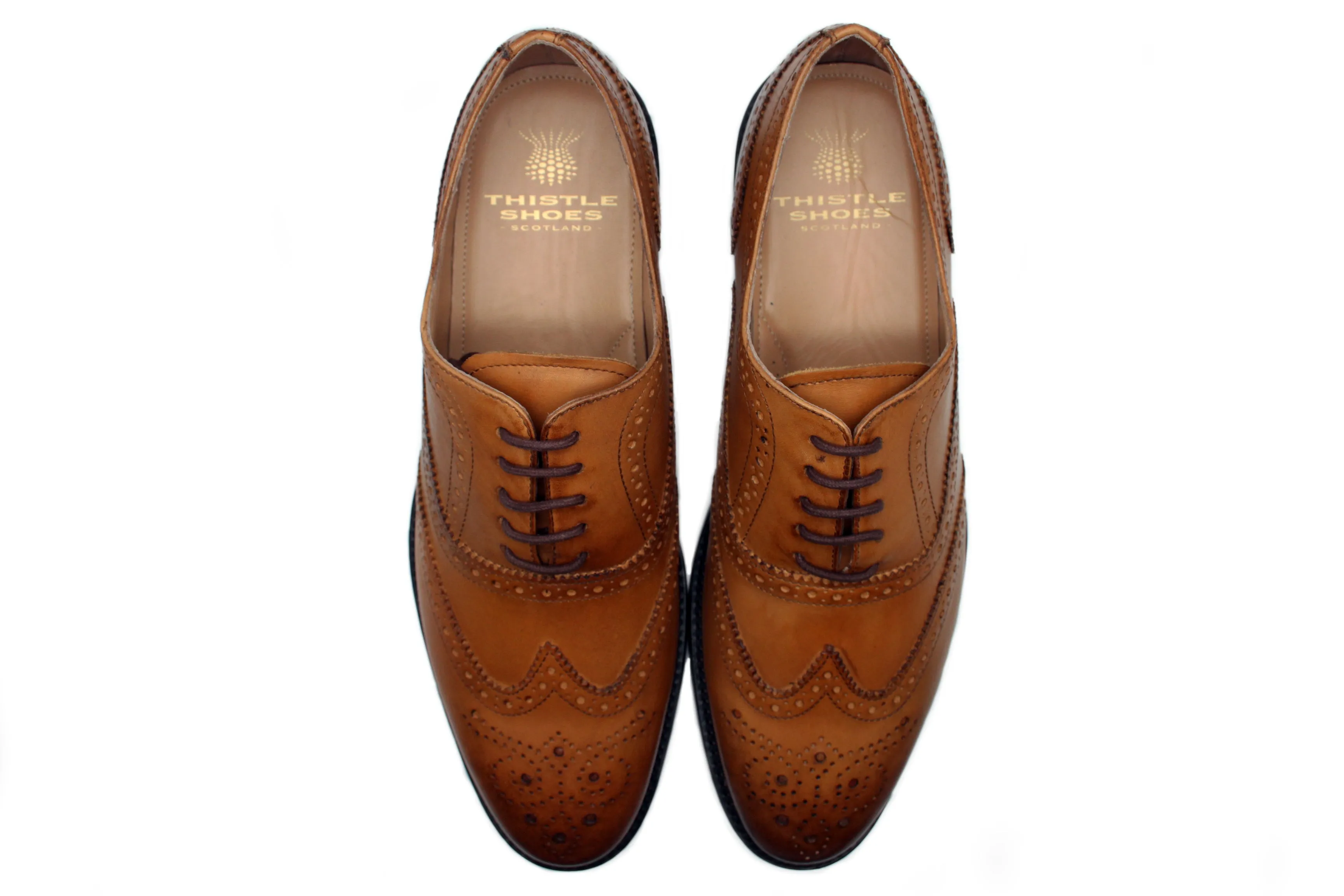 Luxury Day Brogues - Tan - CLEARANCE