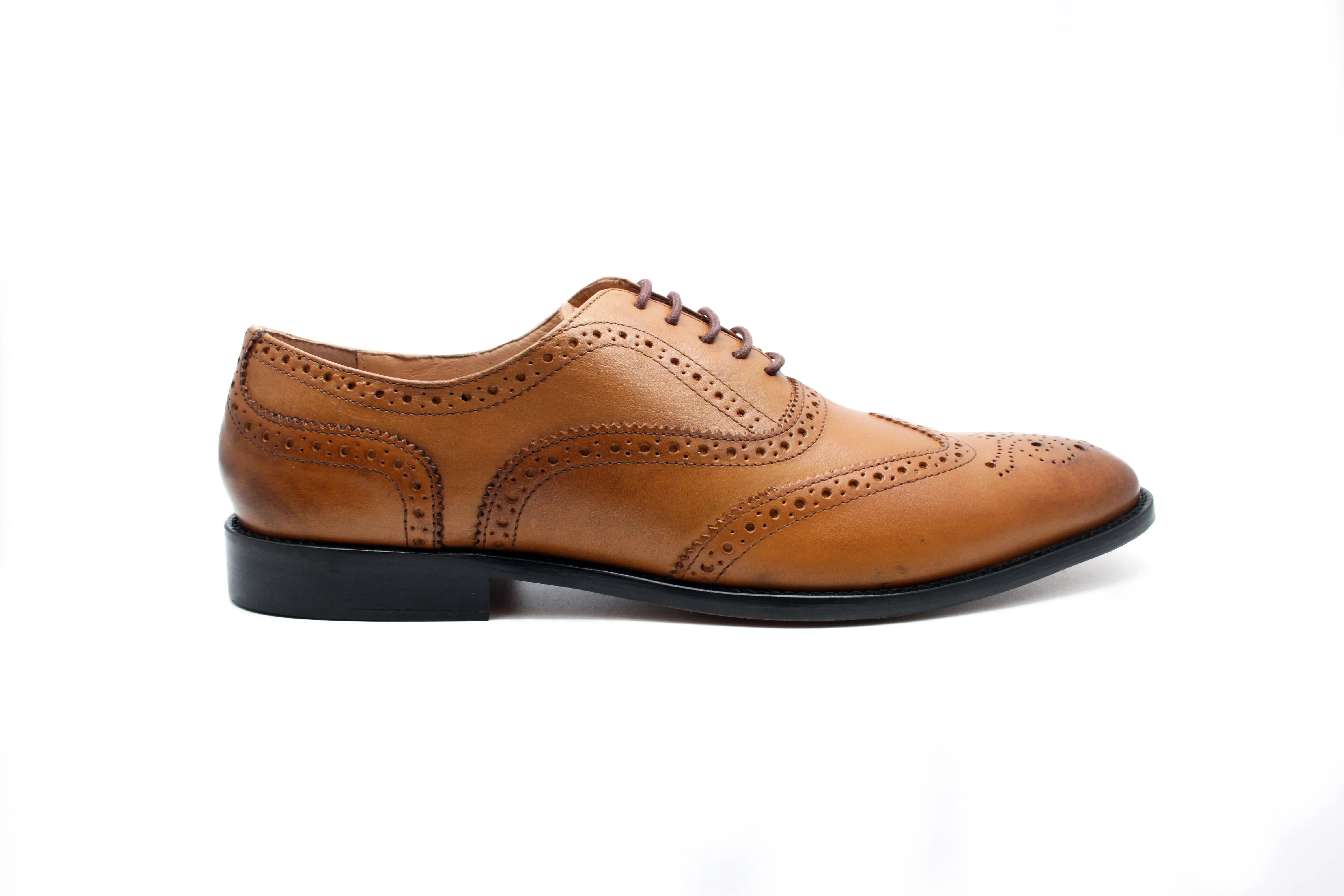 Luxury Day Brogues - Tan - CLEARANCE