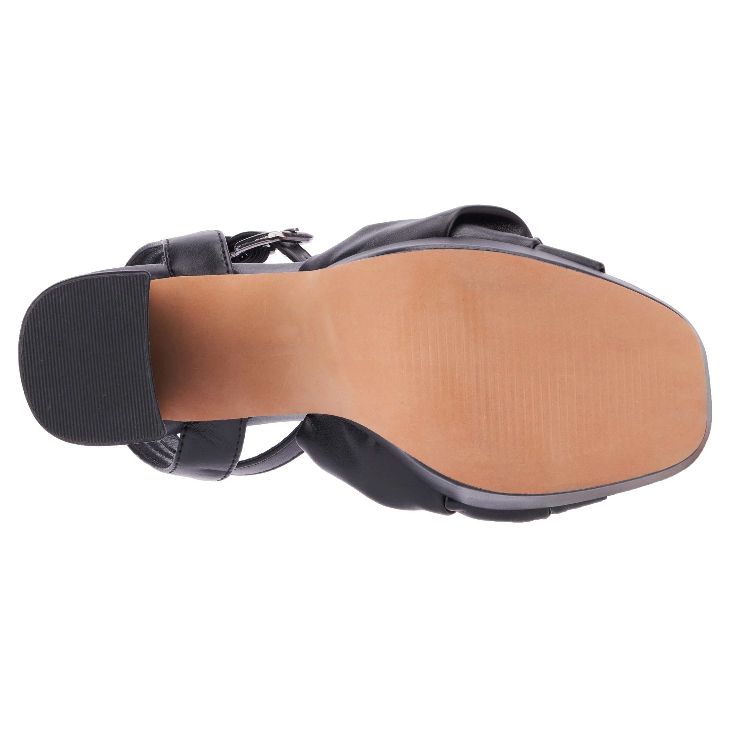 Mai Knotted Platform Block Heel