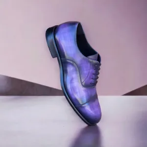 Maine Oxford patina shoes