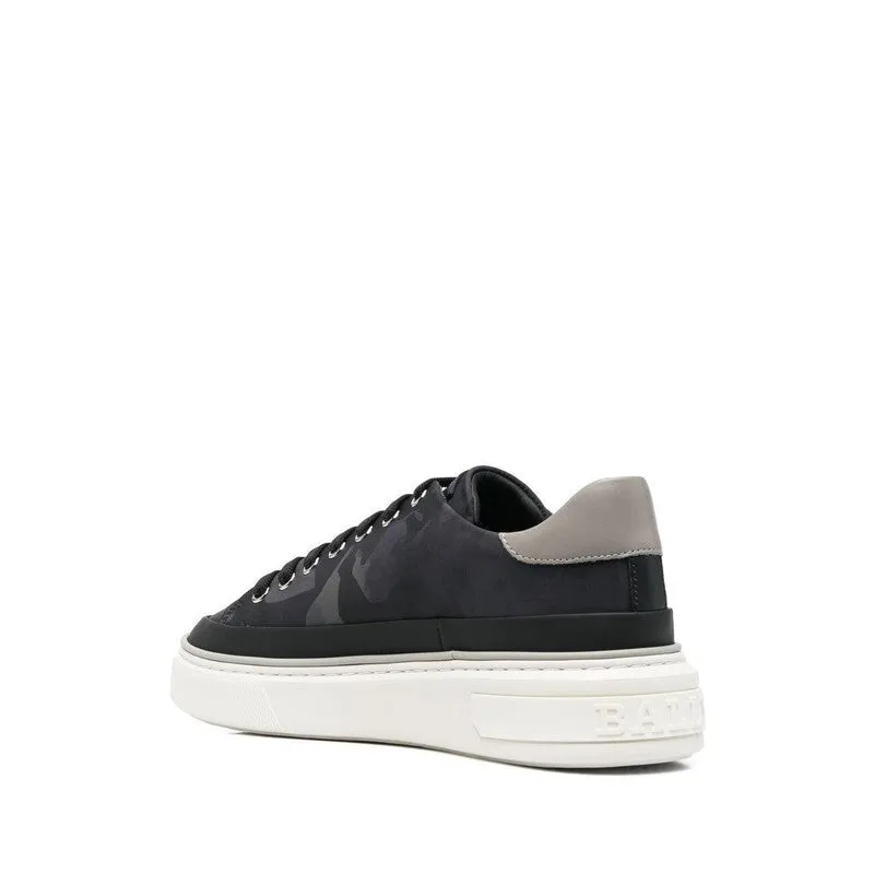 Men's Melys Fabric & Leather Sneakers In Black & Grey