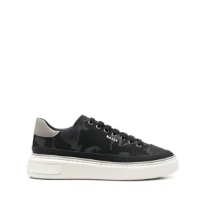 Men's Melys Fabric & Leather Sneakers In Black & Grey
