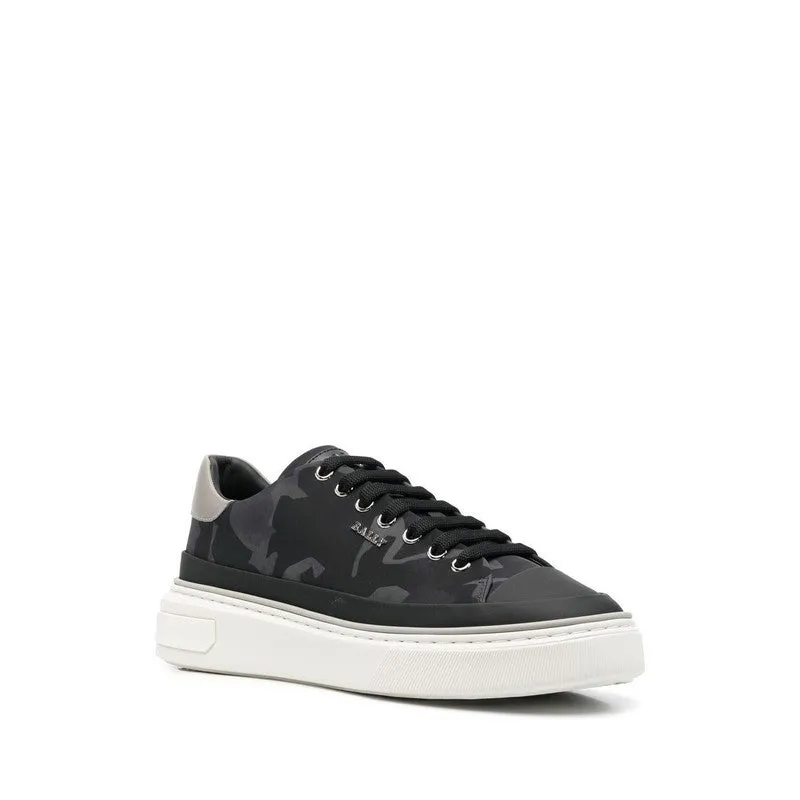 Men's Melys Fabric & Leather Sneakers In Black & Grey