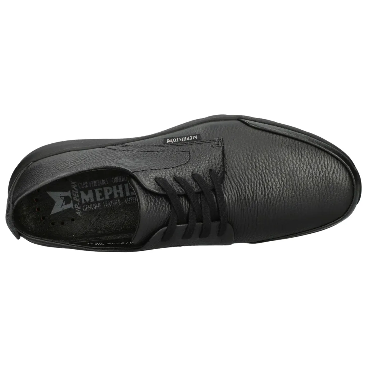 Mephisto Men's Walker Black Leather