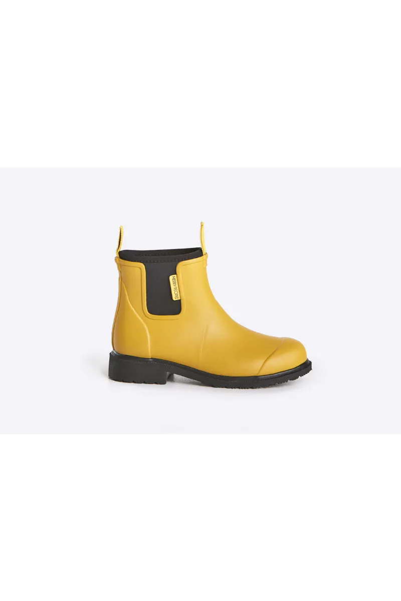 Merry People - Bobbi Ankle Boot - Mustard Yellow & Black