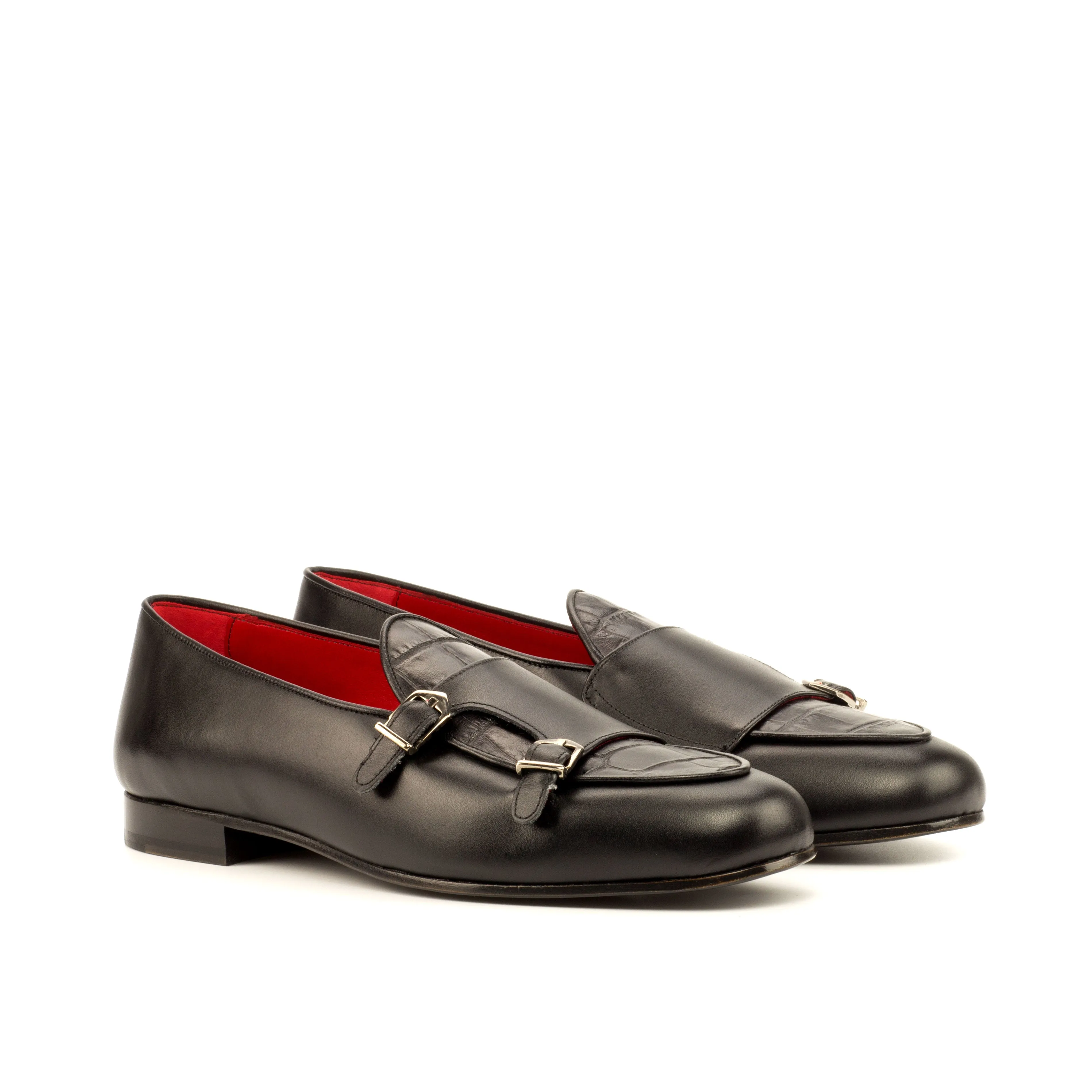 Monte-Carlo slides - Painted Calf Black