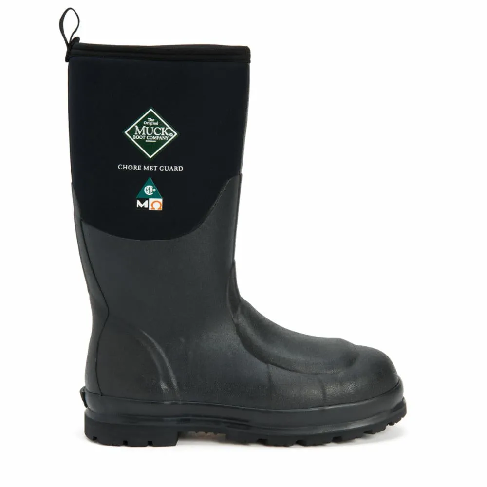 Muck Footwear  Men's Chore Met Guard Extreme Csa Chore Black M