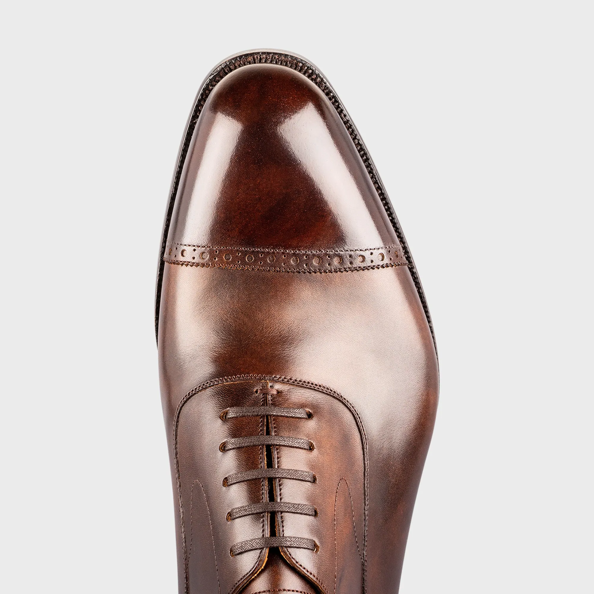 Oct. Tenth OT05 Dark Brown Museum calf 9UK