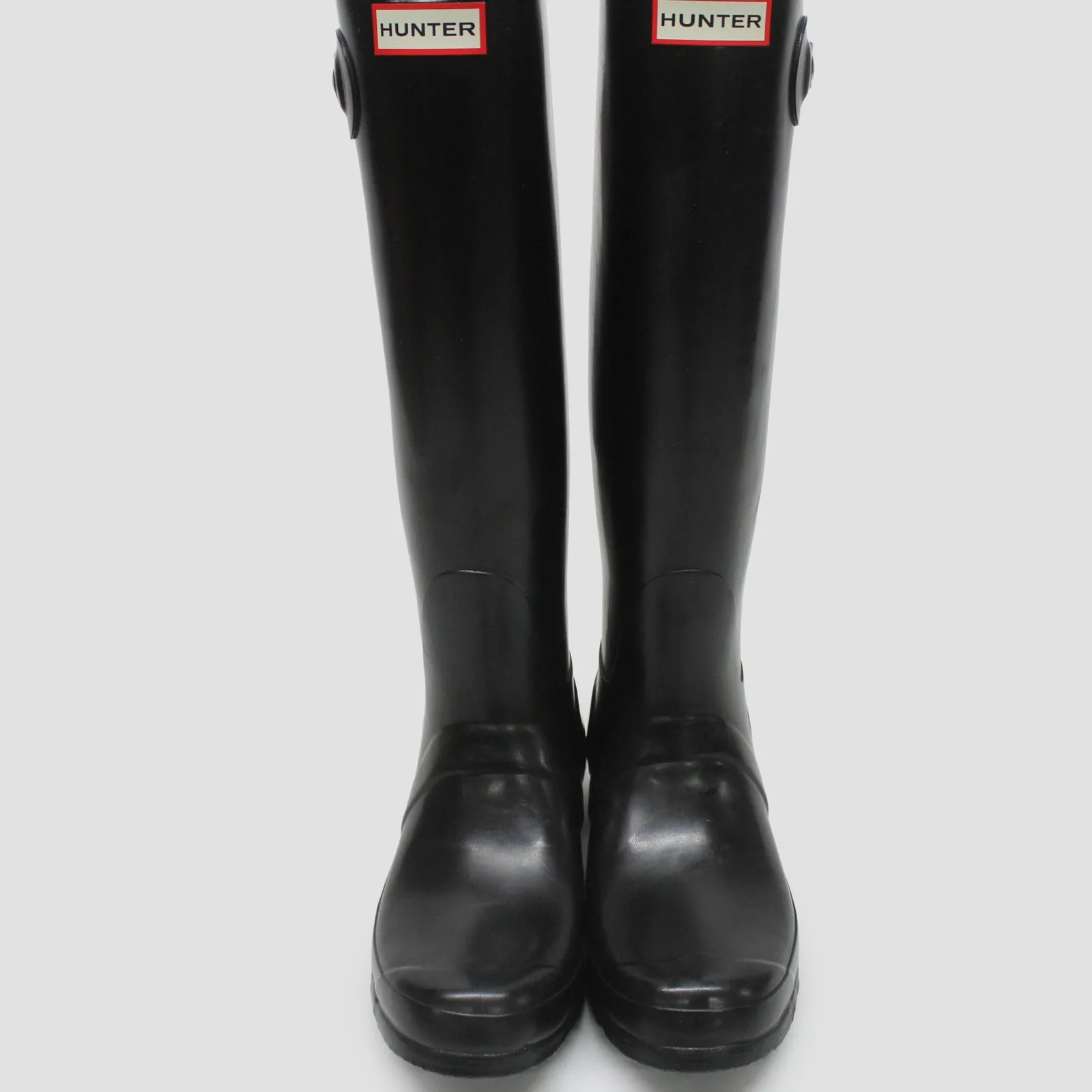 Original Tall Gloss Rubber Women's Calf Length Boots - UK 6 - US 8 Women - EU 39