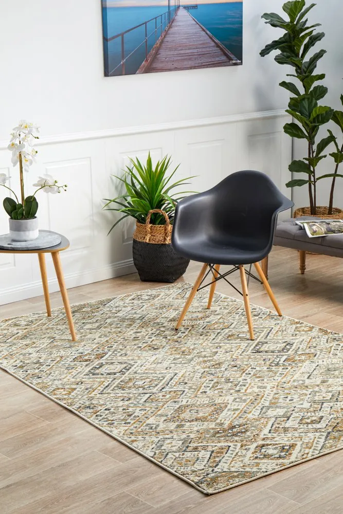 Oxford 433 Rug (Bone) by Rug Culture