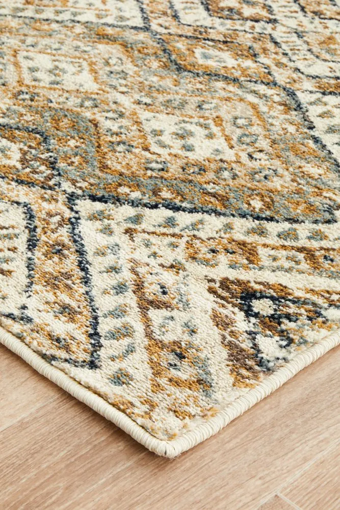 Oxford 433 Runner Rug (Bone) by Rug Culture