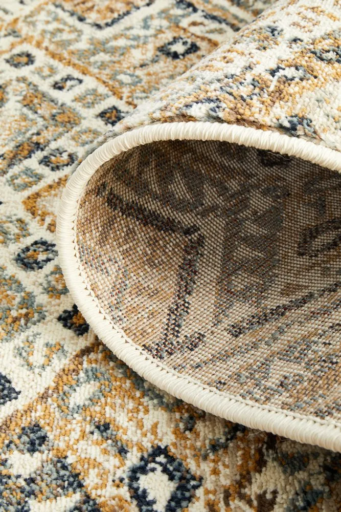 Oxford 433 Runner Rug (Bone) by Rug Culture
