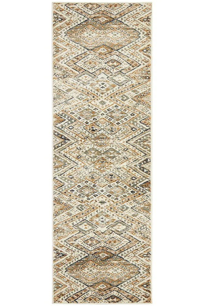 Oxford 433 Runner Rug (Bone) by Rug Culture