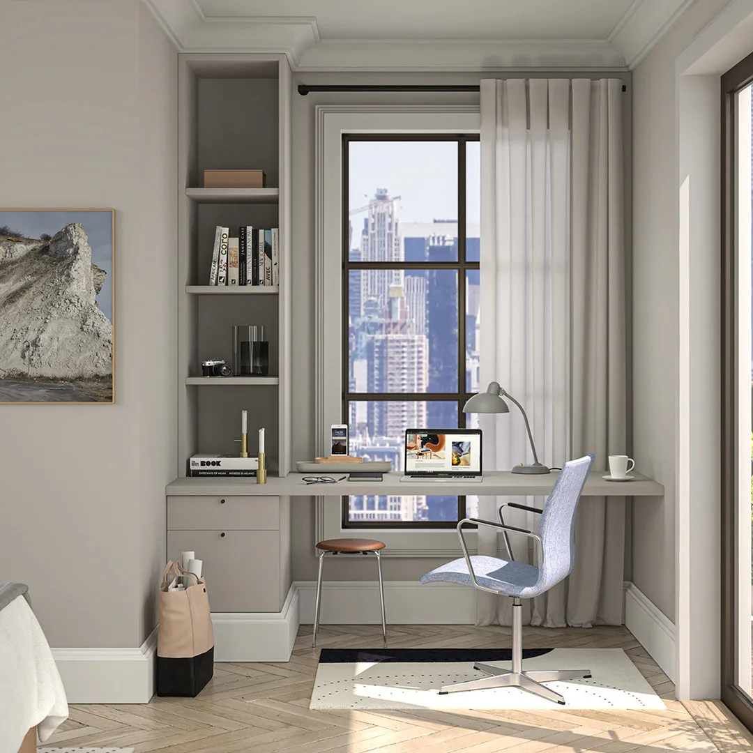 Oxford Low Back Office Armchair - 4 Star Base