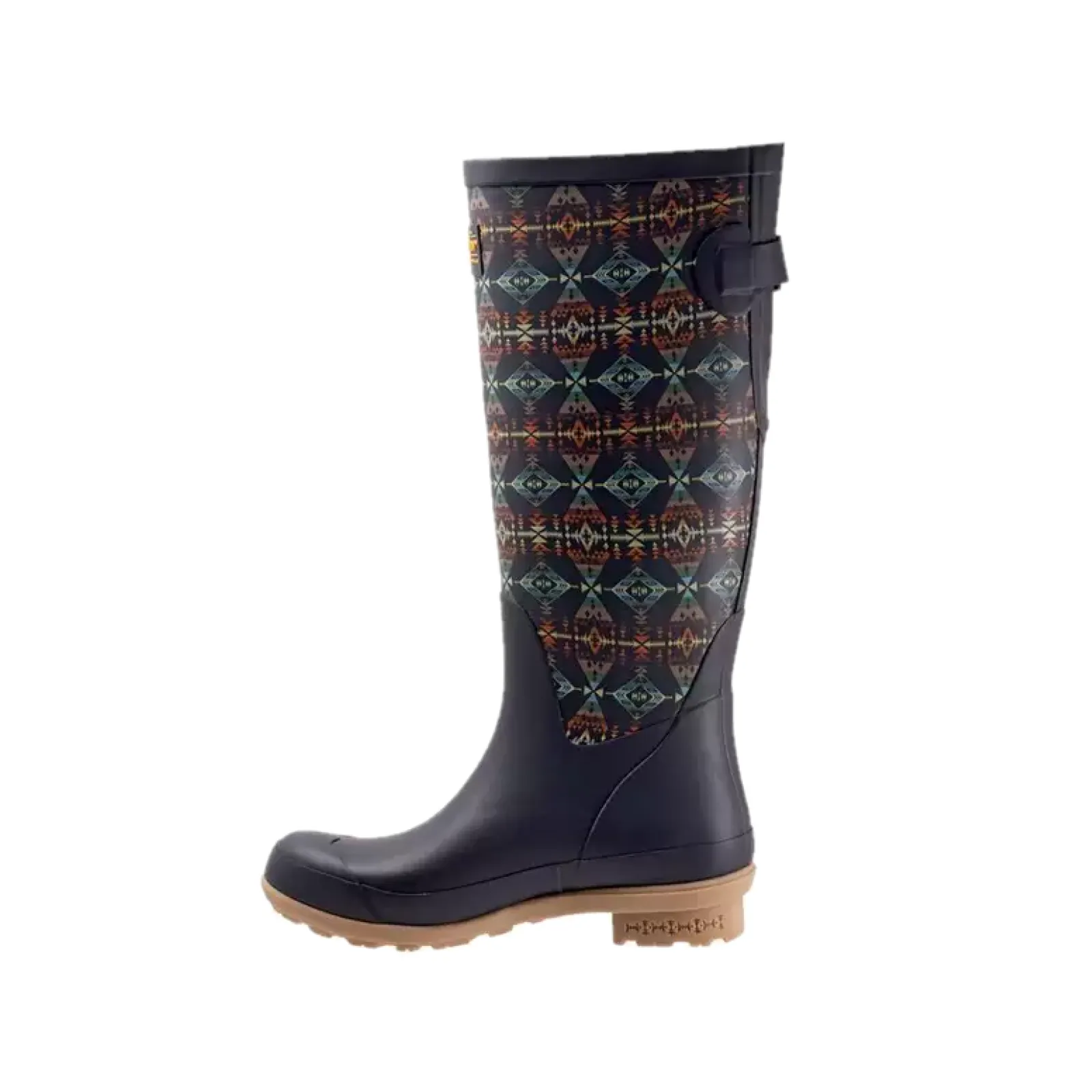 Pendleton® Ladies Diamond Peak Navy Tall Rubber Boots PW2264-410