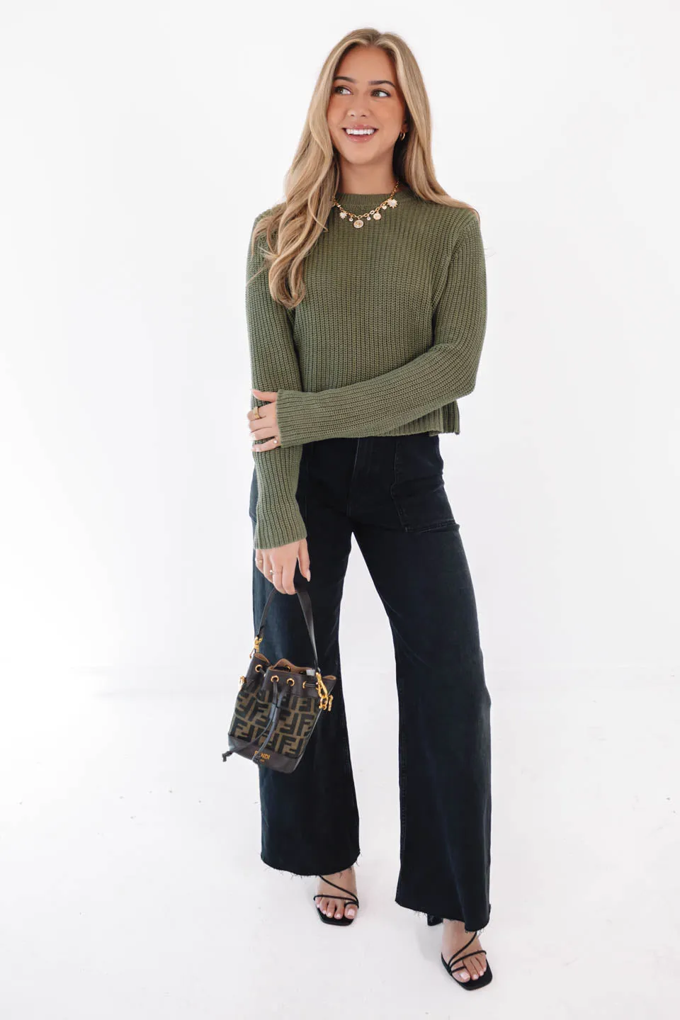 Pistola Penny High Rise Wide Leg Jeans - Collins