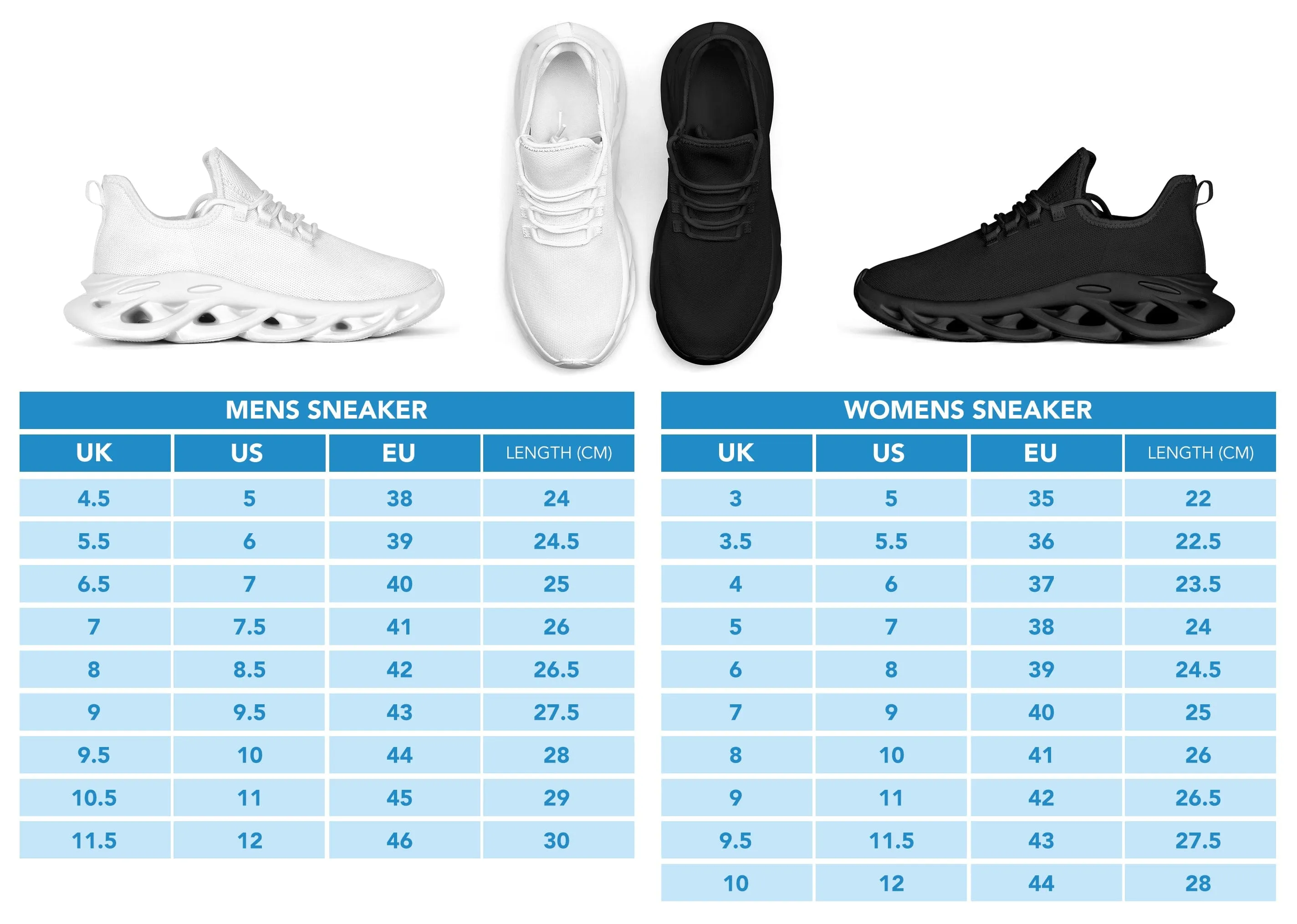 Podiatrist All Feet Icons Black Sneakers