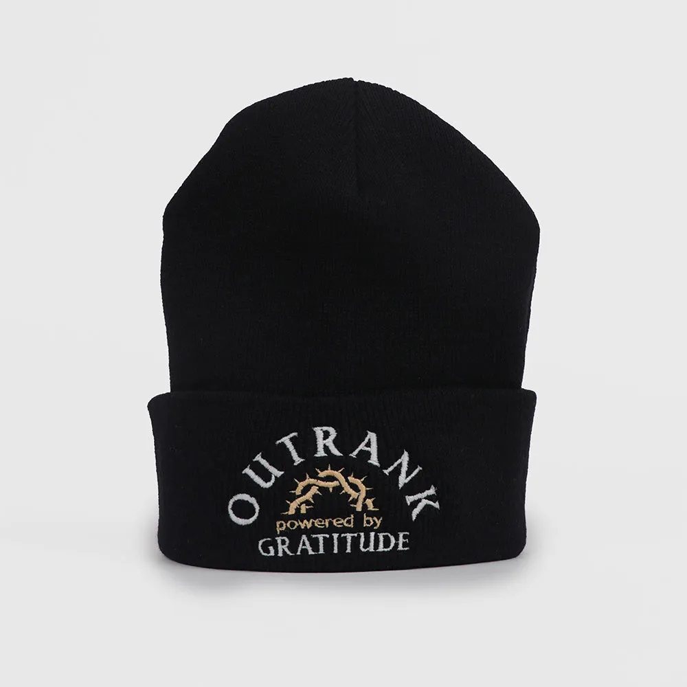 Powered by Gratitude Beanie