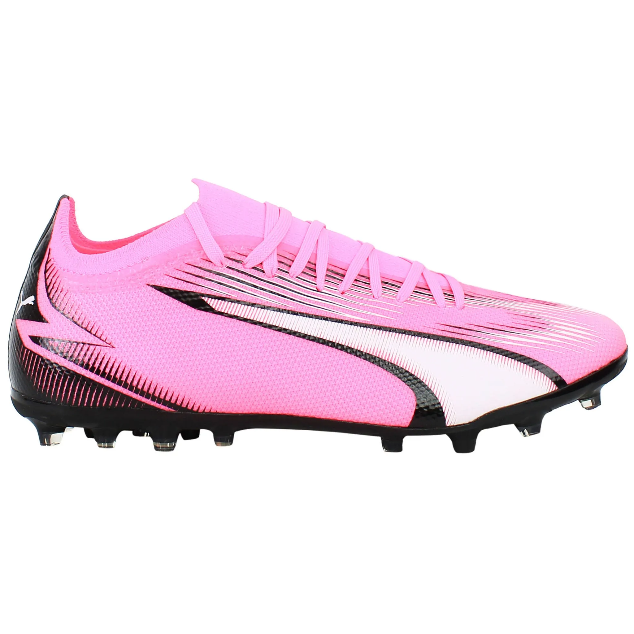 Puma Ultra Match MG Mens Pink Football Boots