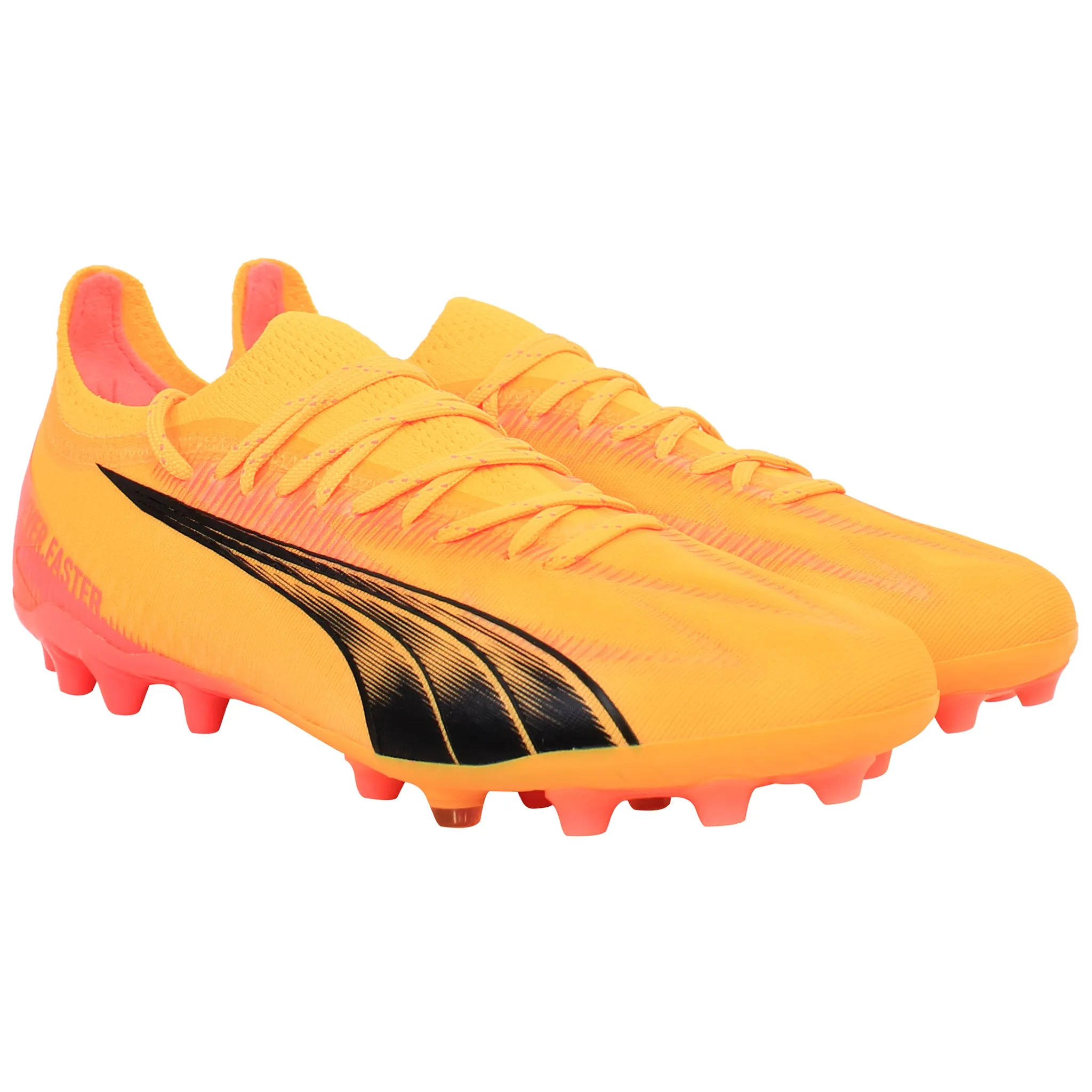 Puma Ultra Ultimate MG Mens Yellow Football Boots
