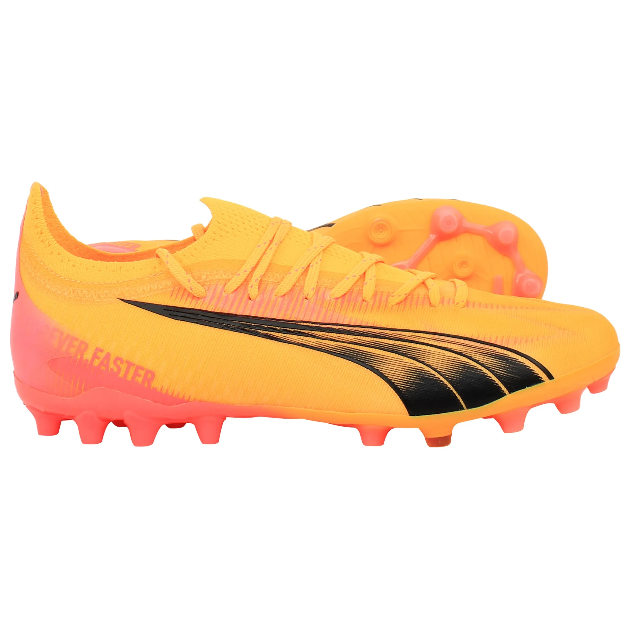 Puma Ultra Ultimate MG Mens Yellow Football Boots