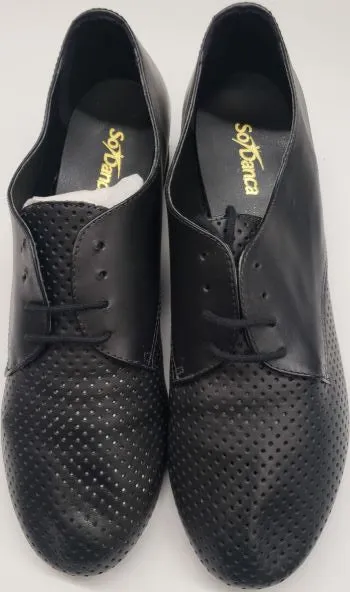 Ramondre-- Men's Standard Ballroom Oxford -- Black