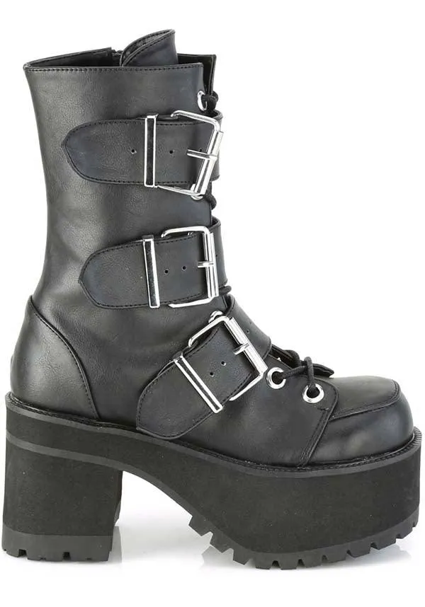 RANGER-308 [Black] | PLATFORM BOOTS [PREORDER]