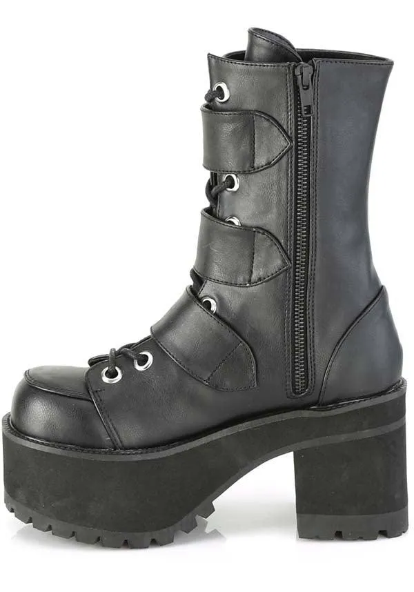 RANGER-308 [Black] | PLATFORM BOOTS [PREORDER]