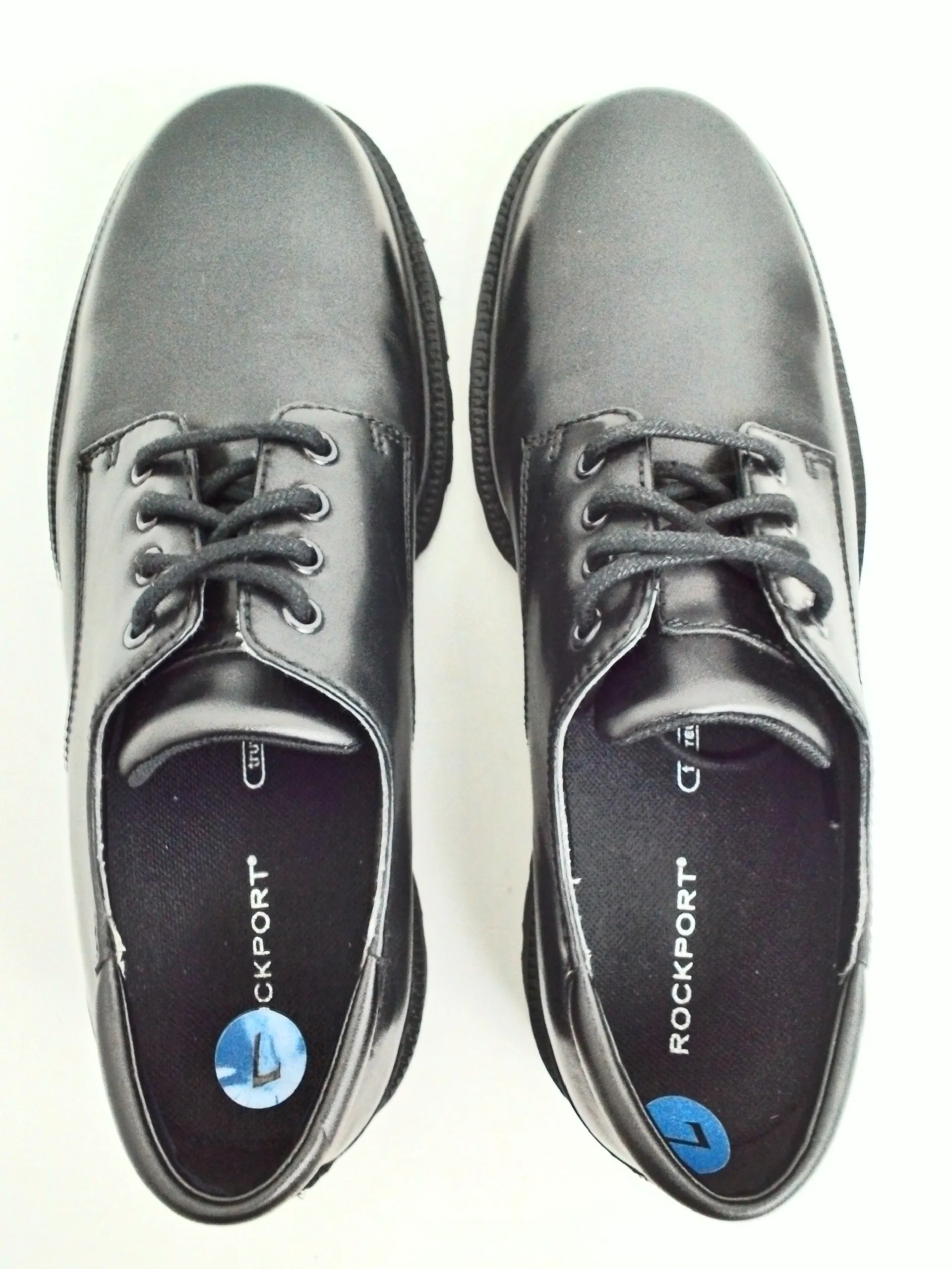 Rockport Men's Black Leather Shoes Size 7