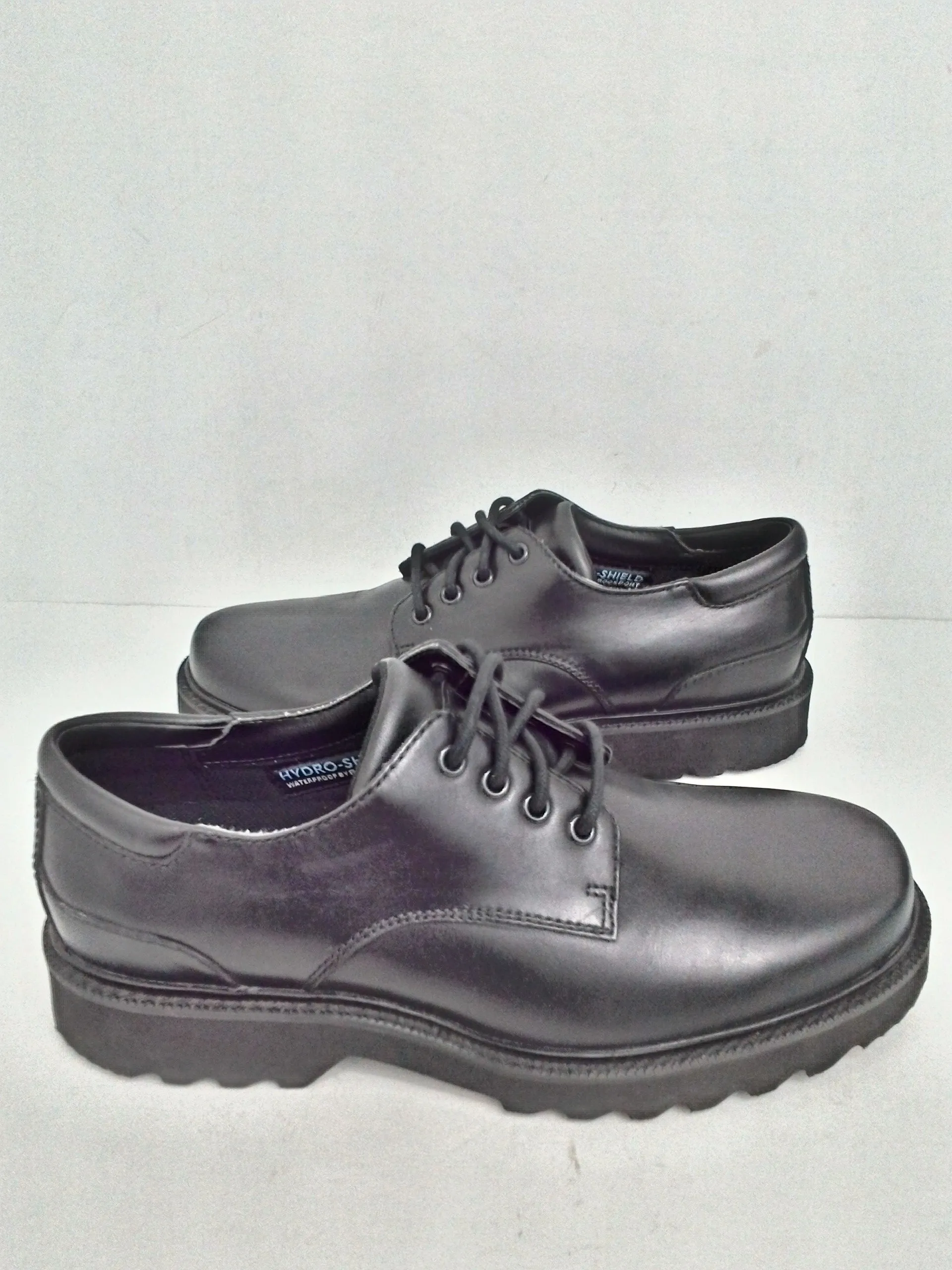 Rockport Men's Black Leather Shoes Size 7