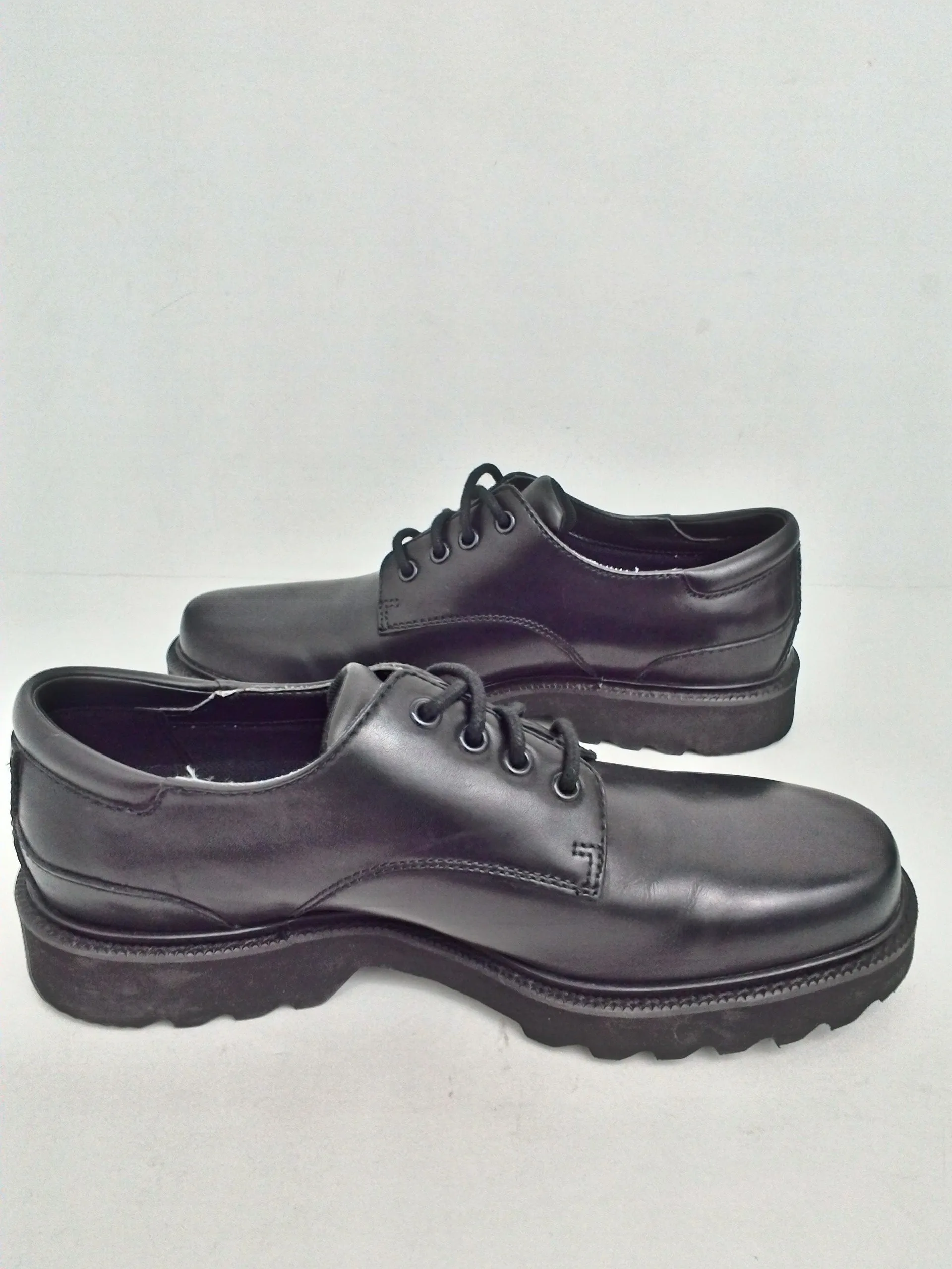 Rockport Men's Black Leather Shoes Size 7