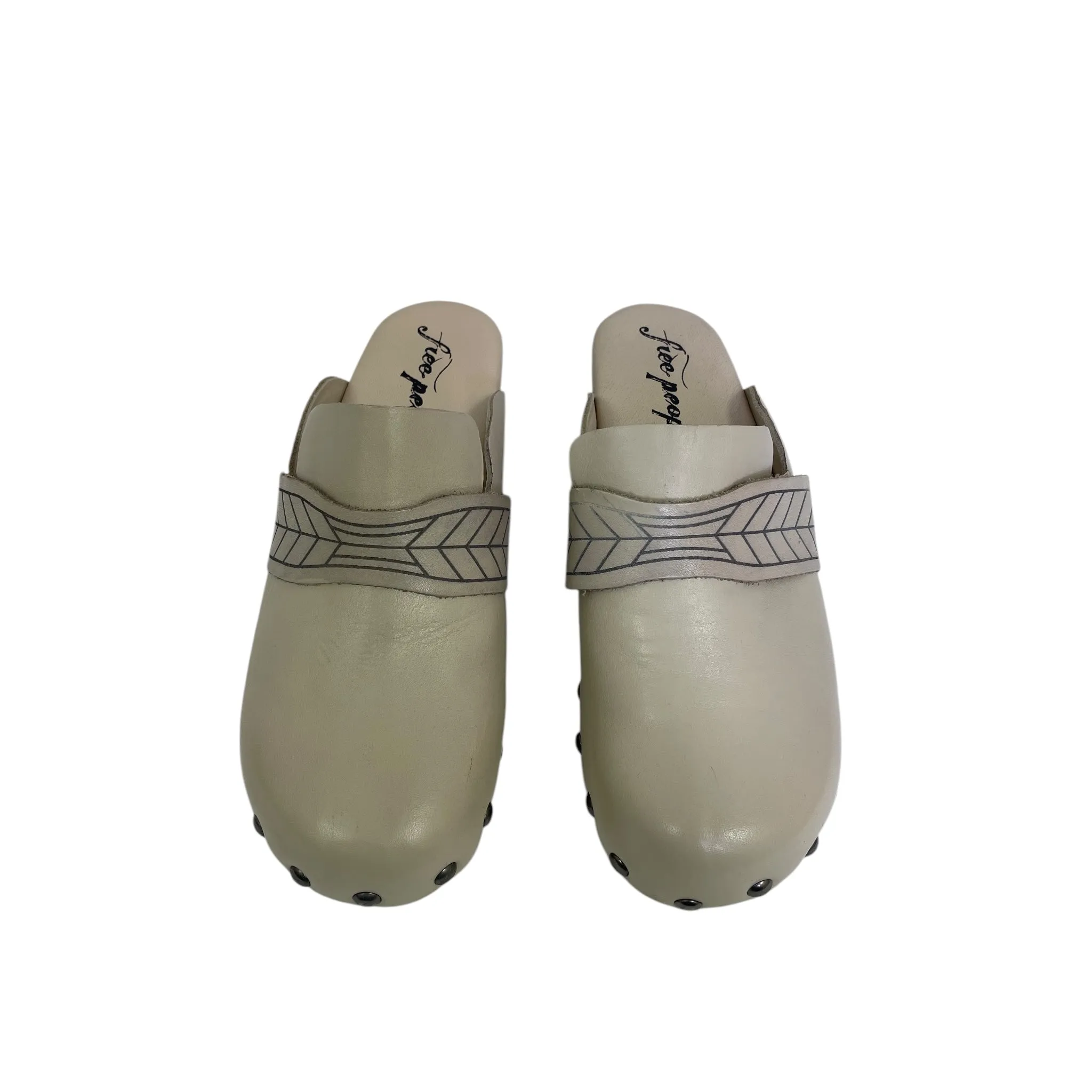 SHOES HEELS PLATFORM by FREE PEOPLE In BEIGE, Size: 6.5