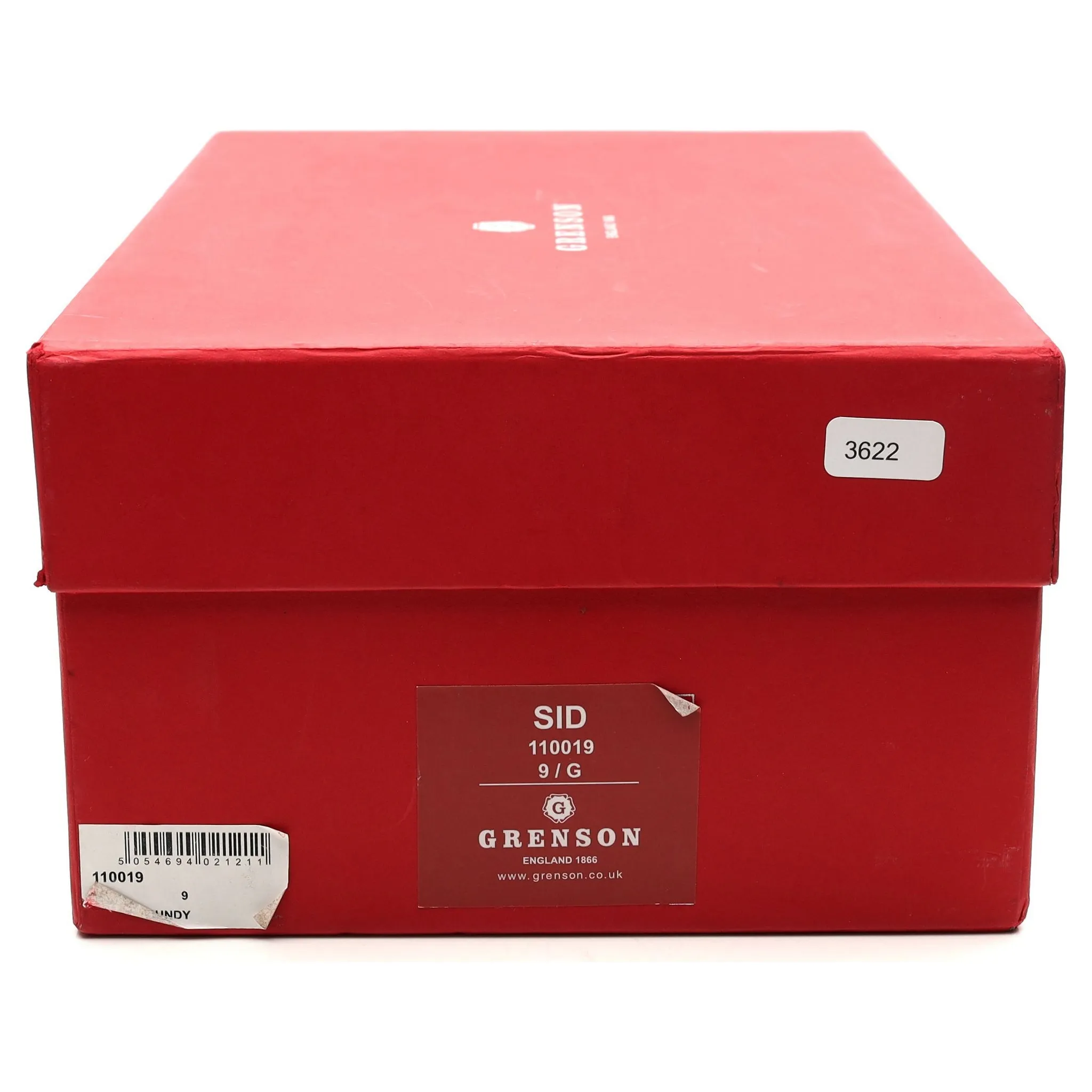 'Sid' Burgundy Leather Derby Brogues UK 9 G