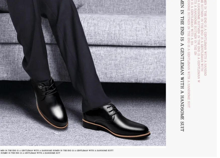 Simple Style Quality Men Oxford Shoes
