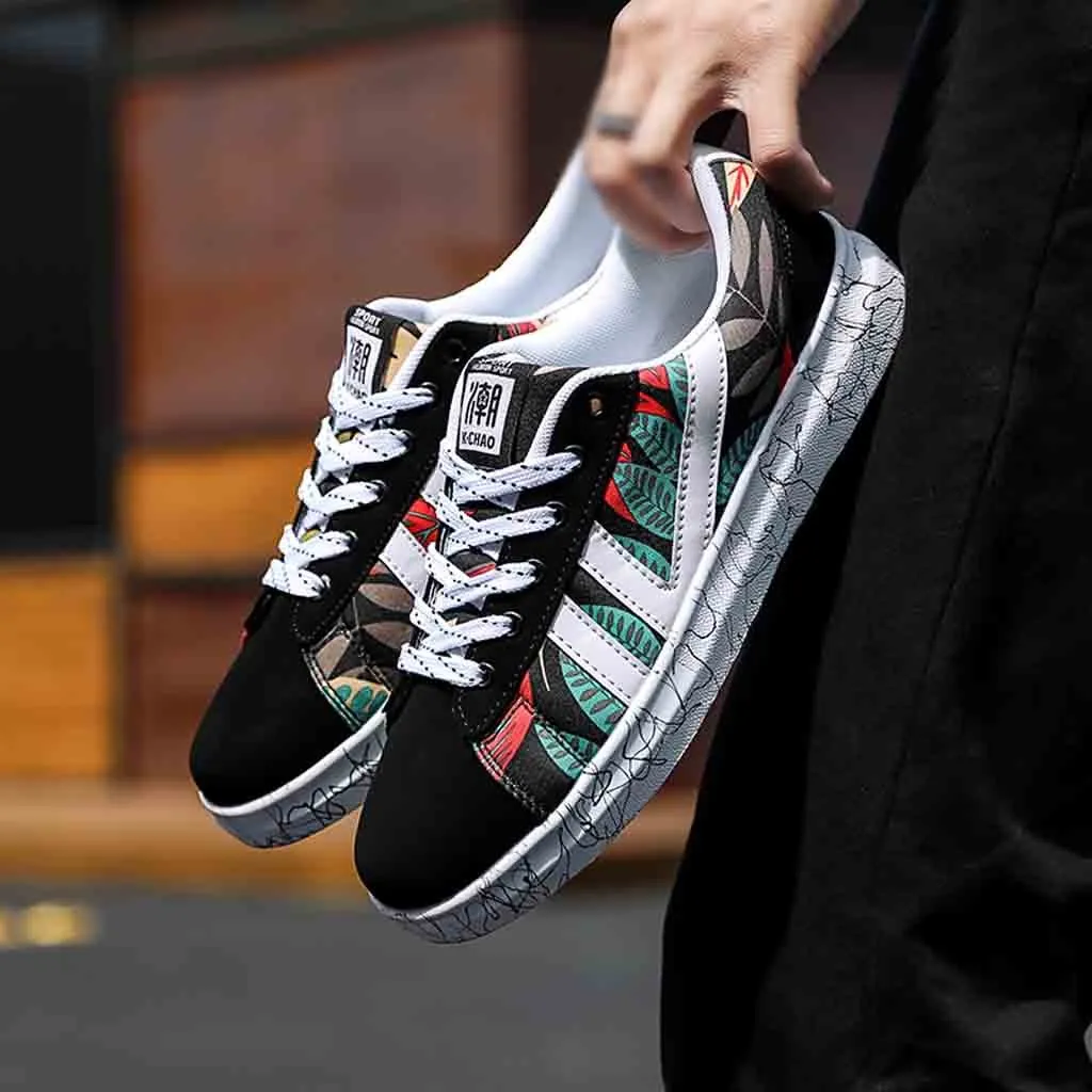 Skateboarding Shoes Of Men Cool Student Casual