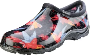 Sloggers 5117HUMRD06 Wateproof Comfort Shoe, 6, Hummingbirds Red